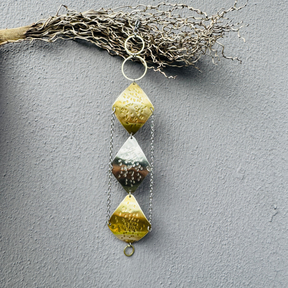 MIXED METAL RHOMBAS BRACELET
